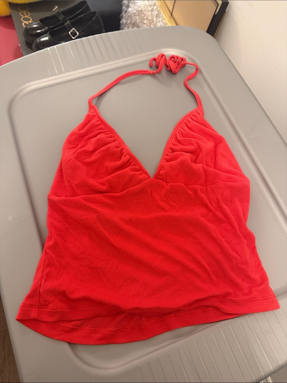 Sunday best V-Neck Halter Tank Top